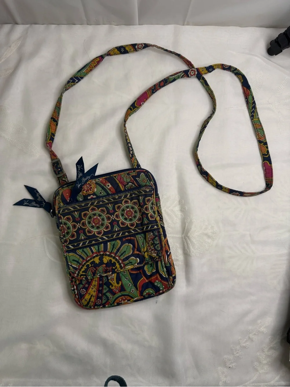 Vera Bradley Multicolor Paisley Floral Crossbody